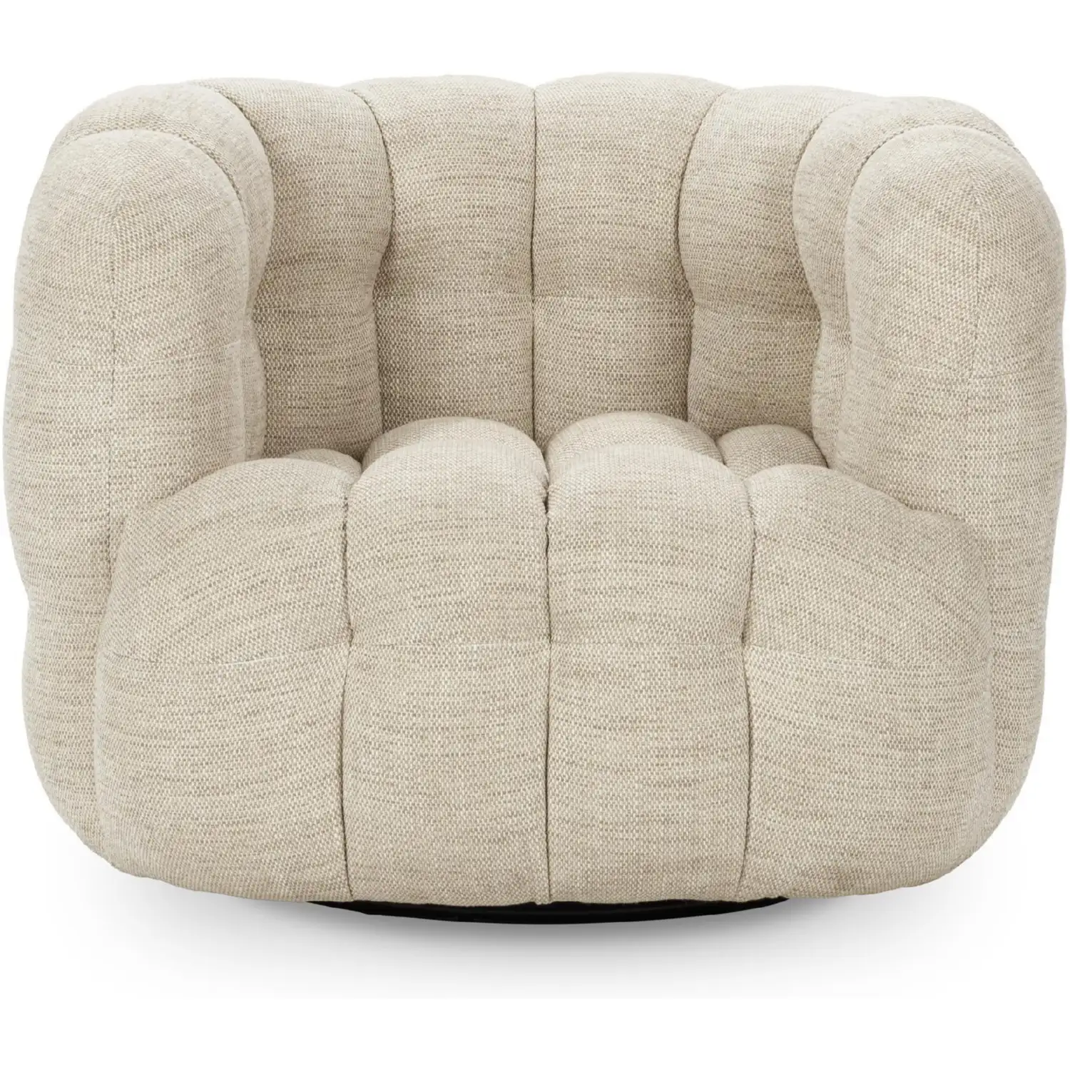 Classic Home Walter Swivel Accent Chair - Thumbnail 4