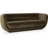 Nico Sofa in Olive Green Fabric