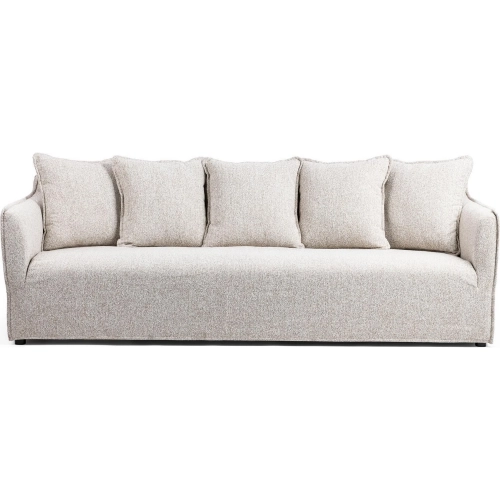 Aruba Outdoor Sofa in Clouded Cream Off-White Performance Fabric