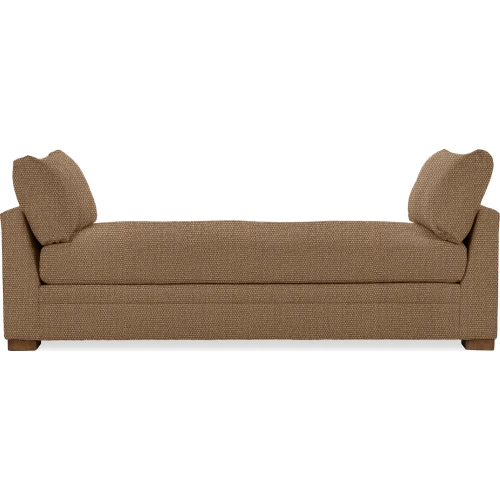 Audrey Twin Daybed in Harvest Bronze Brown Fabric