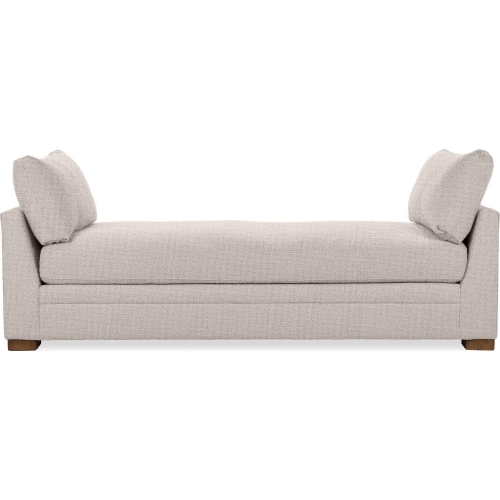 Audrey Twin Daybed in Oat Beige Off White Fabric