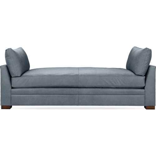 Audrey Twin Daybed in Mystic Blue Top Grain Leather