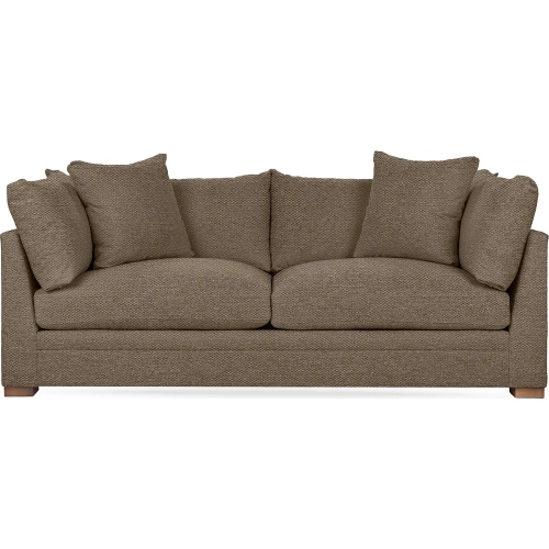Audrey Sofa in Mink Brown Fabric