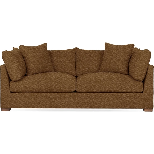 Audrey Sofa in Dijon Mustard Brown Fabric