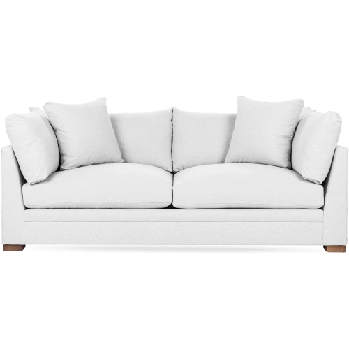 Audrey Sofa in Bliss Cream Off White Fabric
