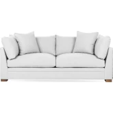 Audrey 94" Sofa Dawn in Pearl Fabric
