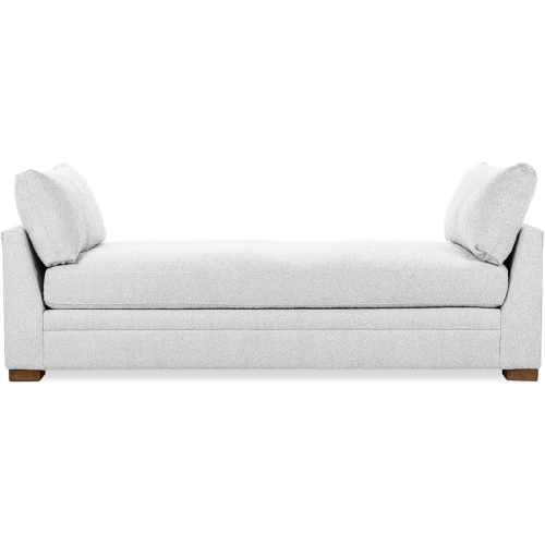 Audrey Twin Daybed in Bliss Cream Off White Fabric