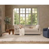 Audrey Daybed Dawn in Twine Fabric