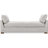 Audrey Twin Daybed in Elite Gray Fabric
