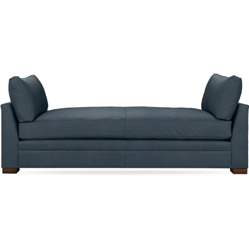 Audrey Twin Daybed in El Paso Navy Blue Top Grain Leather
