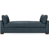 Audrey Twin Daybed in El Paso Navy Blue Top Grain Leather