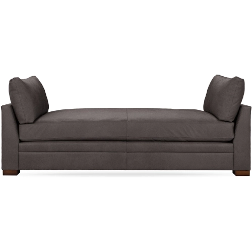 Audrey Daybed in Lush Chocolate Brown Top Grain Leather
