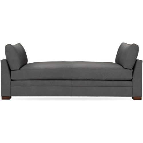 Audrey Daybed in Lush Gray Top Grain Leather