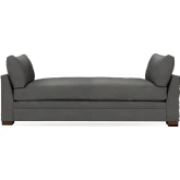 Audrey Daybed in Lush Gray Top Grain Leather