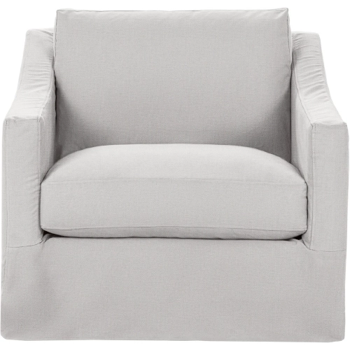 Kipton Cuddler Accent Chair in Elite Gray Fabric