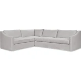 Kipton 2 Piece Sectional Sofa in Elite Gray Fabric