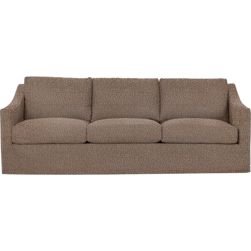 Kipton Sofa in Honeycomb Brown Fabric