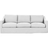 Kipton Sofa in Bliss Cream Off White Fabric