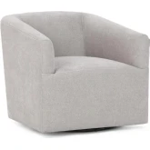 Vernon Swivel Chair in Elite  Gray Fabric