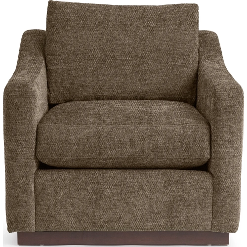 Aspen Accent Chair in Mink Brown Fabric