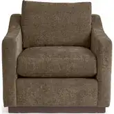 Aspen Accent Chair in Mink Brown Fabric