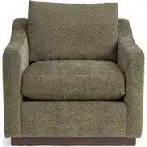 Aspen Accent Chair in Tuscan Olive Fabric