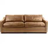 Aspen Sofa in Tan Brown Top Grain Leather
