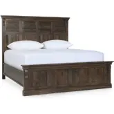 Adelaide California King Bed in Cocoa Brown Mango Wood