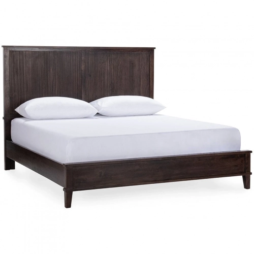Westlake King Bed in Kona Brown Finish Mango Wood