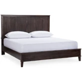 Westlake King Bed in Kona Brown Finish Mango Wood