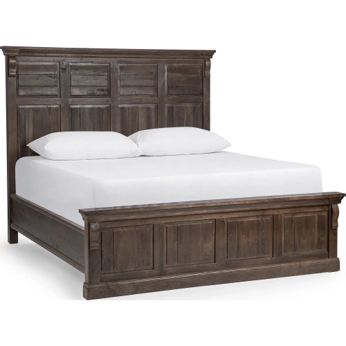 Adelaide King Bed in Cocoa Brown Mango Wood
