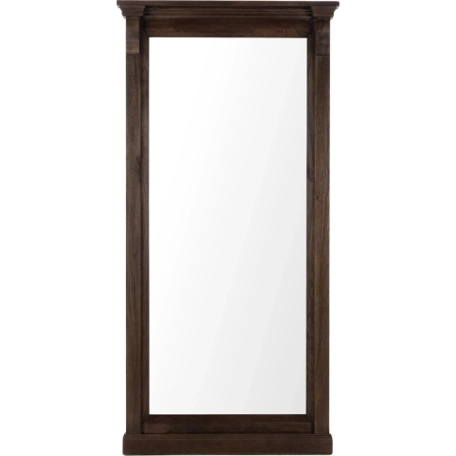 Adelaide Floor Mirror in Cocoa Brown Wood