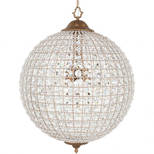 Cimberleigh 24" Chandelier in Iron & Crystals