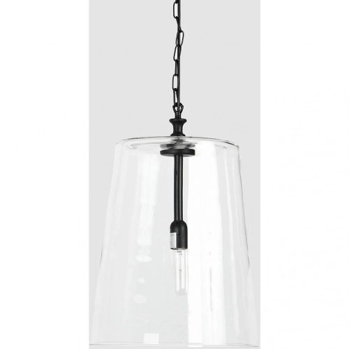 Camille Ceiling Pendant Light in Metal & Glass