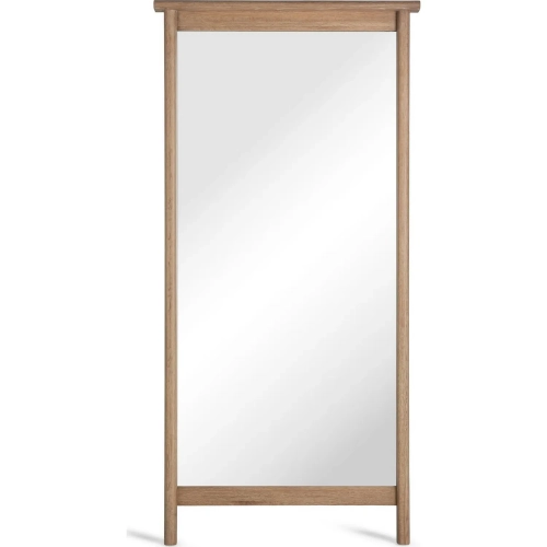 Juno Floor Mirror in Coastal Drift Finish Oak Wood