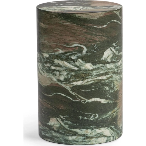 Norfolk 20"H Round Pedestal Accent Table in Green Fiber Reinforced Concrete