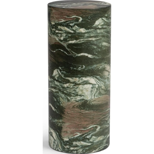 Norfolk 30"H Round Pedestal Accent Table in Green Fiber Reinforced Concrete
