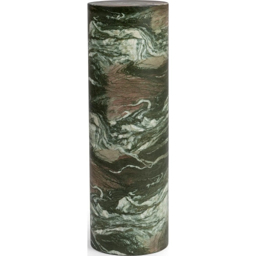 Norfolk 40"H Round Pedestal Accent Table in Green Fiber Reinforced Concrete