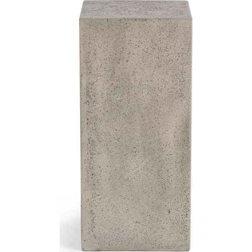 Norfolk 26"H Pedestal Accent Table in Gray Fiber Reinforced Concrete