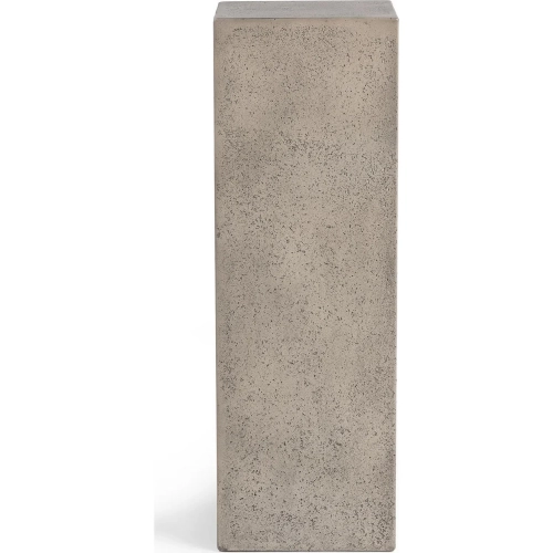 Norfolk 36"H Pedestal Accent Table in Gray Fiber Reinforced Concrete