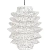 Shelly Medium Ceiling Pendant Light In White
