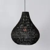 Bimini Ceiling Pendant Light In Black Cord
