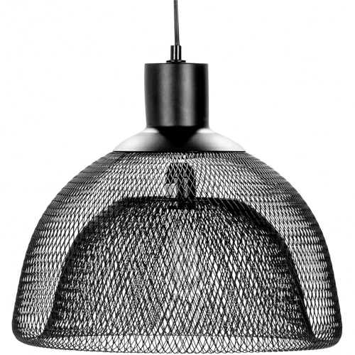 Nova Small Ceiling Pendant Light in Black Iron