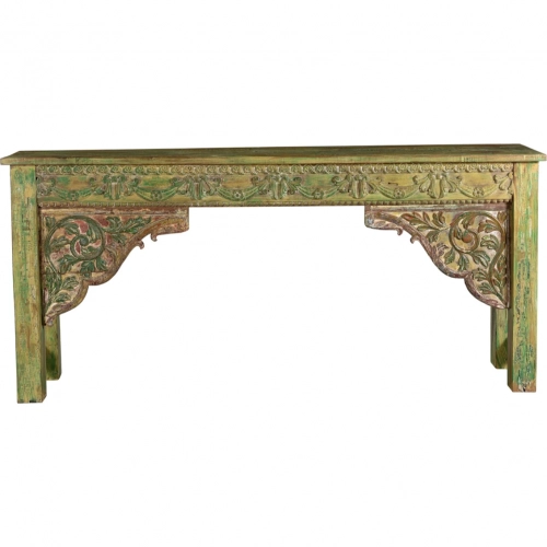 82" Console Table in Reclaimed Wood