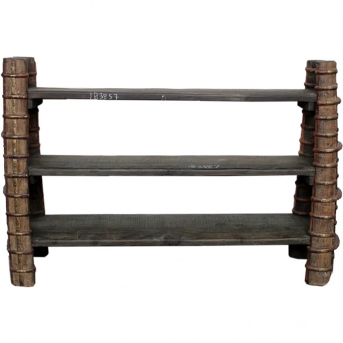 65" Bookcase in Reclaimed Wood