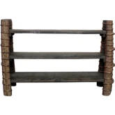 65" Bookcase in Reclaimed Wood