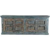 84" 4 Door Sideboard in Reclaimed Wood