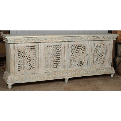 Bella 100" 4 Door Sideboard in Reclaimed Wood