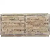 Alta 4 Door Cabinet in Butterwood Blend Reclaimed Wood