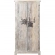 Castillo Tall Cabinet in Bleached White Mixed Reclaimed Wood